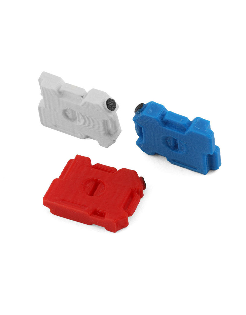 SCALE BY CHRIS SBCTR03  TRX4M 1/18 BUNDLE W/RED, WHITE & BLUE ROTOCANS (MINIATURE SCALE ACCESSORY)