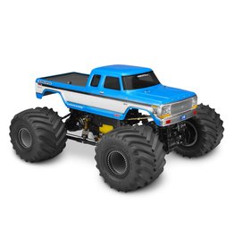 JCONCEPTS JCO0329 1979 F250 SUPERCAB MONSTER TRUCK BODY W/BUMPERS (CLEAR)