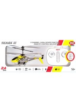 MIC RC MIC1200Y SHARK 3CH RC HELI W/GYRO ALUMINUM FUSELAGE YELLOW