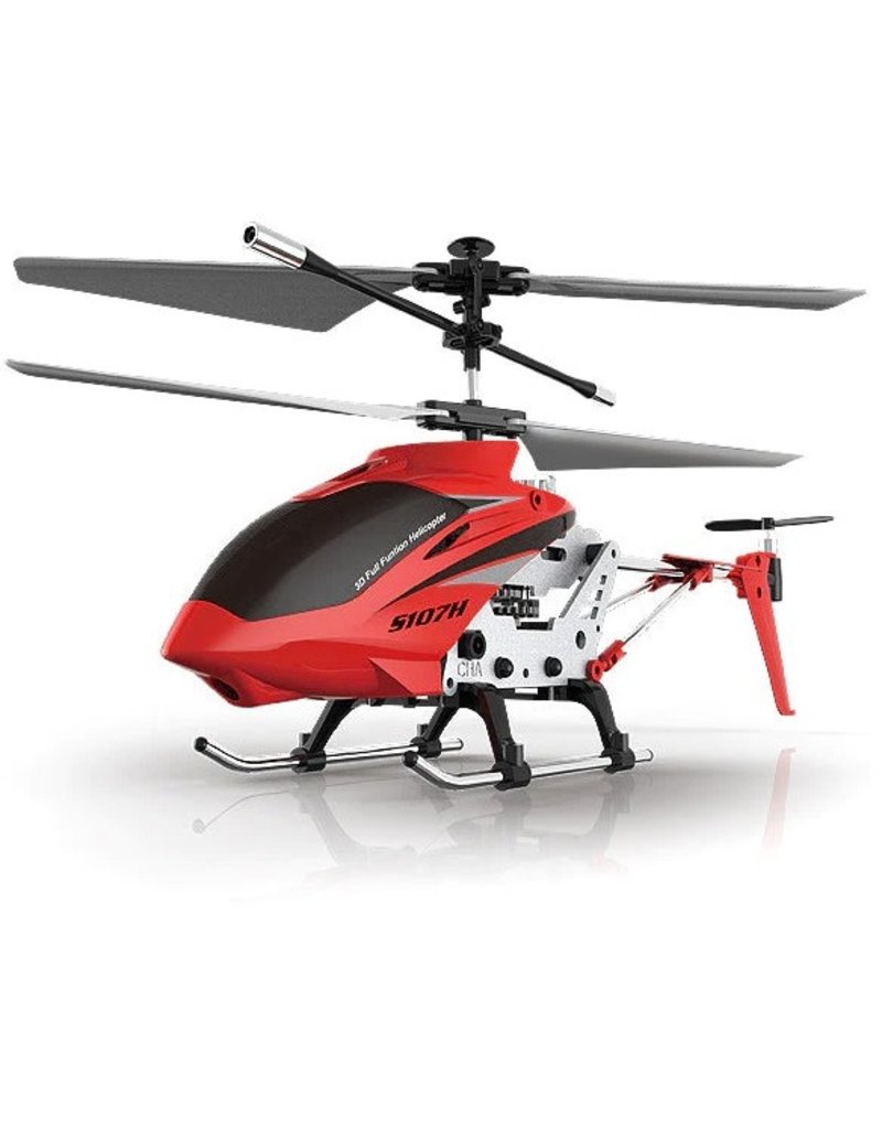 MIC RC MIC1200R SHARK 3CH HELI GYRO ALUMINUM FUSELAGE RED
