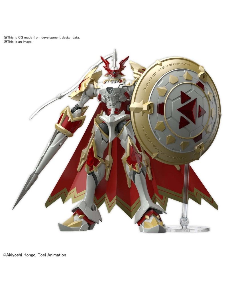 BANDAI BAN2580531 DUKEMON/GALLANTMON "DIGIMON", BANDAI SPIRITS HOBBY FIGURE-RISE STANDARD AMPLIFIED