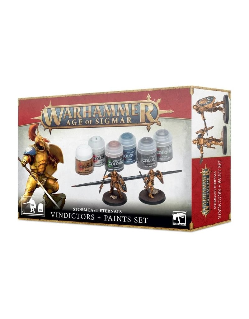 WARHAMMER GW60-10 AOS S/E + PAINT SET ENG/SPA/PORT/LA