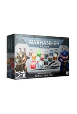 WARHAMMER GW60-12 40K PAINTS + TOOLS ENG/SPA/PORT/LA