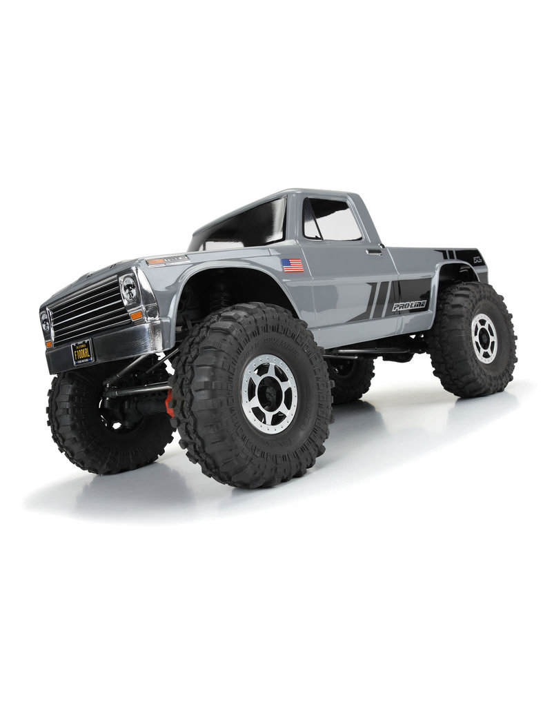 PROLINE RACING PRO361300 1/10 1967 FORD F-100 BODY 12.3" WB CRWLRS: CLEAR