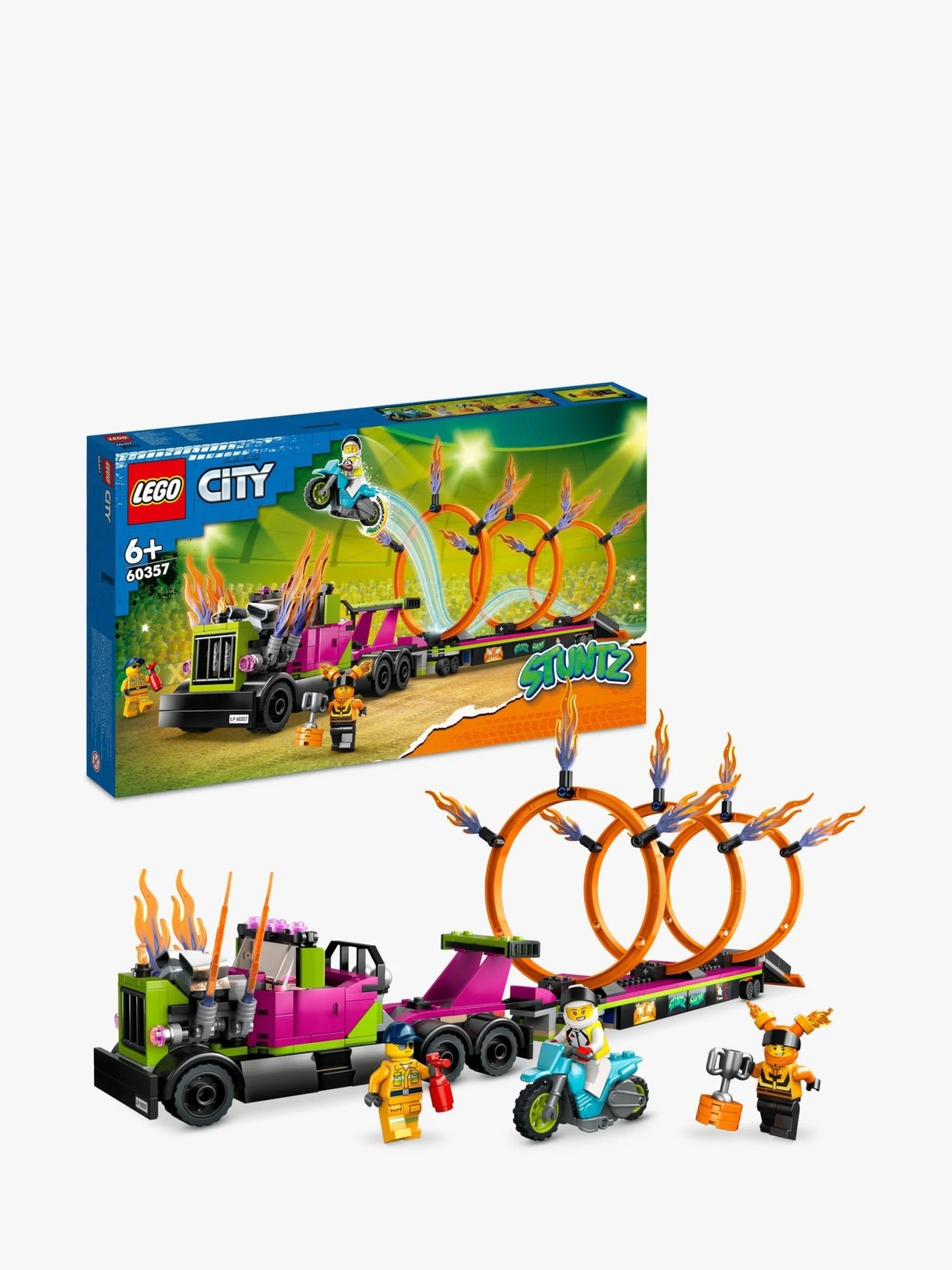 LEGO 60357 STUNT TRUCK & RING OF FIRE CHALLENGE