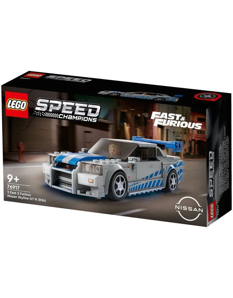 LEGO LEGO 76917 SPEED CHAMPIONS 2 FAST 2 FURIOUS NISSAN SKYLINE GT-R R34