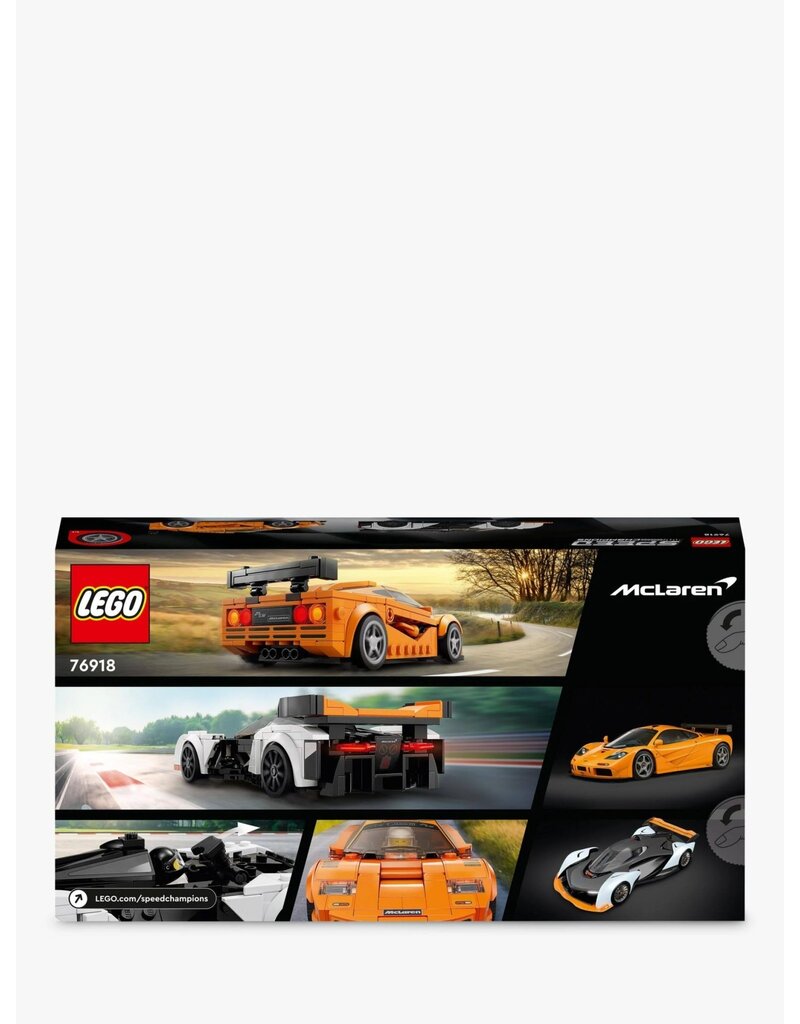 LEGO LEGO 76918 SPEED CHAMPIONS MCLAREN SOLUS GT & MCLAREN F1 LM