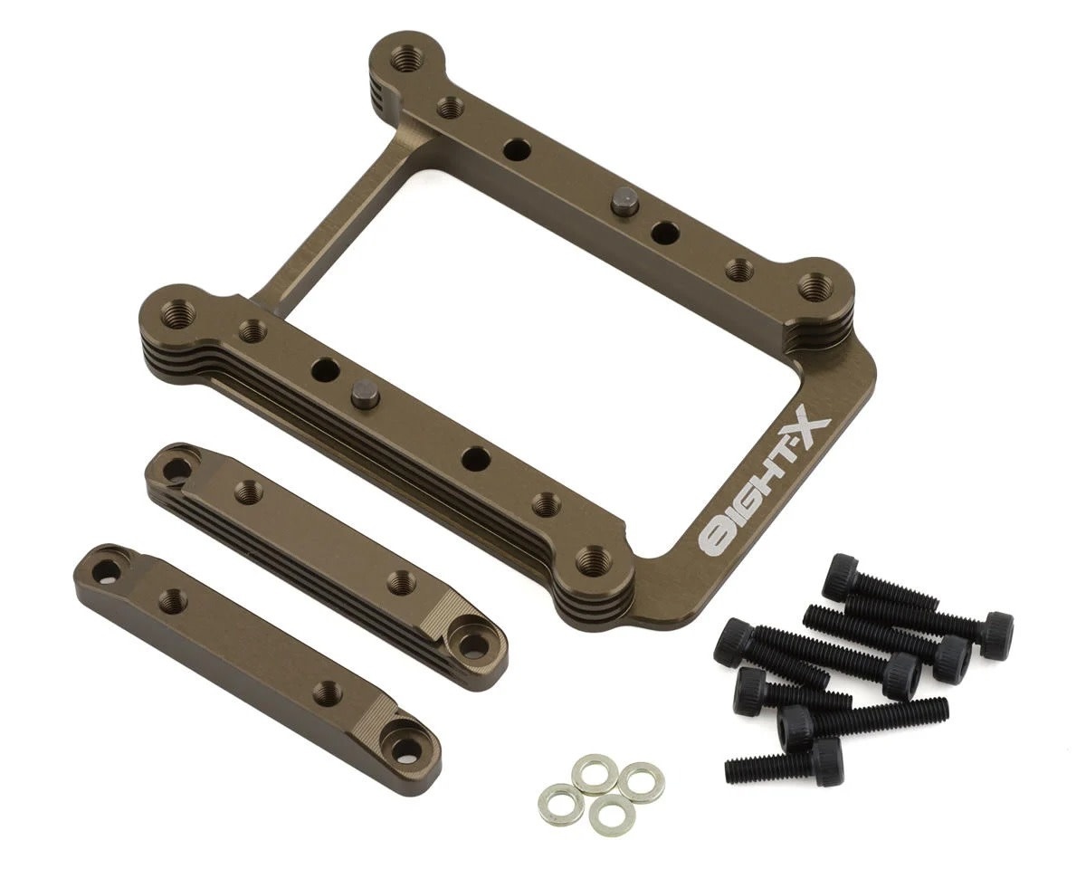 TLR341026 QUICK CHANGE ENGINE MOUNT SET: 8X 2.0
