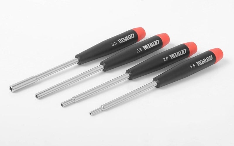 RC4Z-F0030 PRECISON METRIC HEX/ NUT DRIVER SET (4)