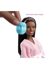 BARBIE MTL GJR83/GJR85 BARBIE FACE MASK SPA DAY PLAYSET: AFRICAN AMERICAN