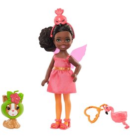 BARBIE MTL GHV69/GJW30 CHELSEA DRESS UP DOLL IN FLAMINGO COSTUME