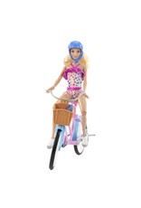 BARBIE MTL HBY28 BARBIE AND BICYCLE PLAYSET