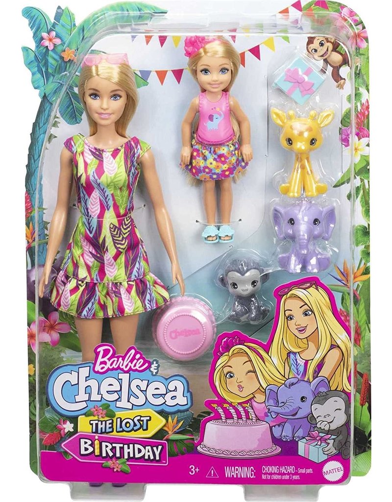 BARBIE MTL GTM82 BARBIE AND CHELSEA THE LOST BIRTHDAY & PETS PLAYSET