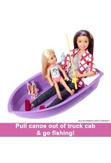 BARBIE MTL GHL93 BARBIE 3-IN-1 DREAM CAMPER PLAYSET W/ 60 ACCESSORIES