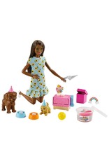 BARBIE MTL GXV76 BARBIE PUPPY PARTY DOLL AND PLAYSET