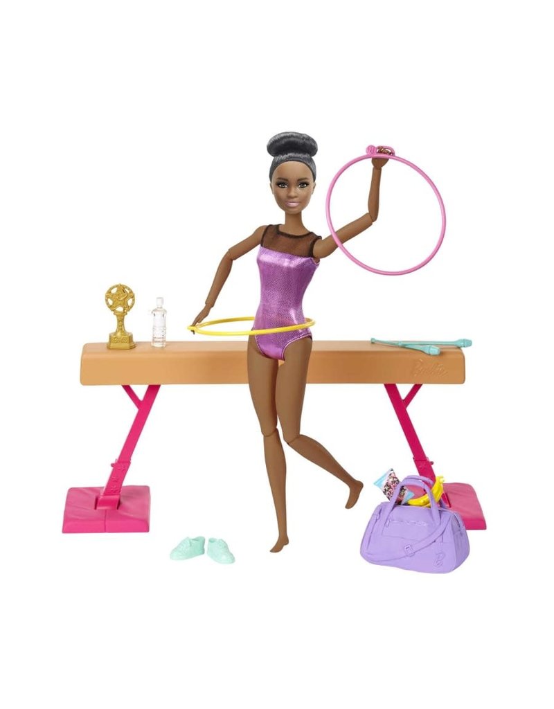 BARBIE MTL HGD59 BARBIE YOU CAN BE ANYTHING GYMNASTICS PLAYSET AA