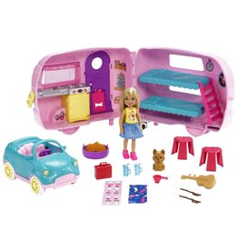 BARBIE MTL FXG90 BARBIE CLUB CHELSEA CAMPER