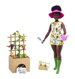 BARBIE MTL HCD45 BARBIE AND GARDEN PLAYSET