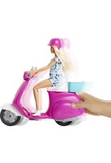 BARBIE MTL GBK85 BARBIE DOLL & SCOOTER