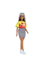 BARBIE MTL FBR37/HBV13 BARBIE FASHIONISTA FLAMIN TOP & CHECKERED SKIRT