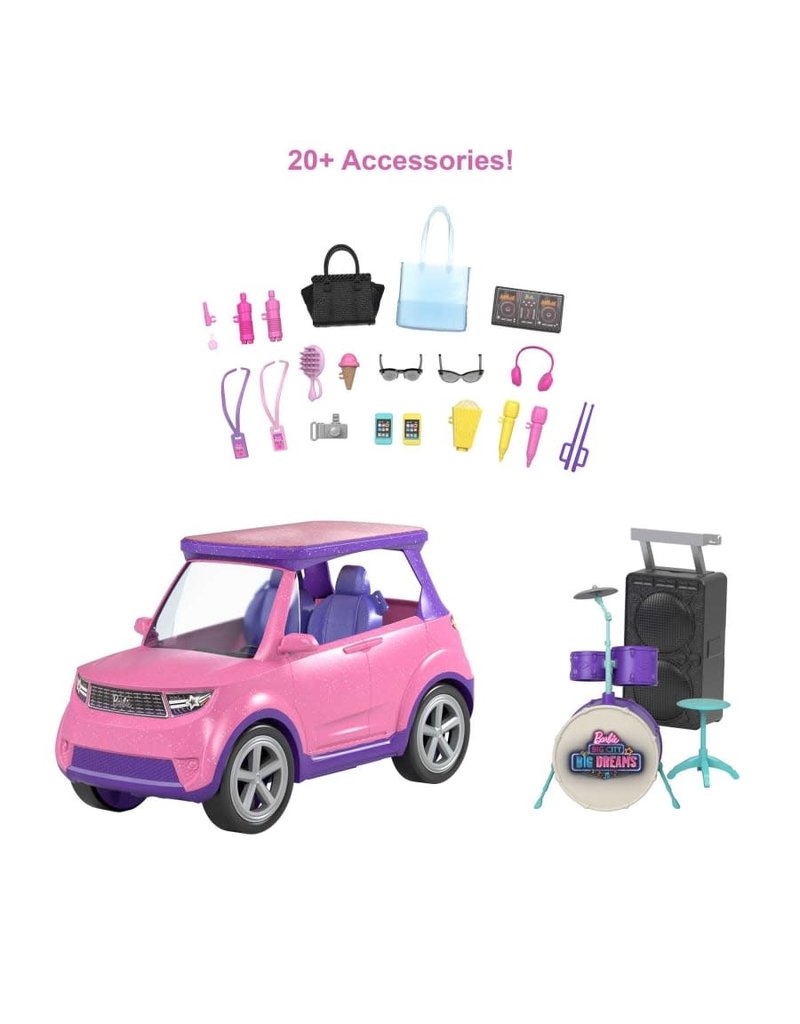 MTL GYJ25 BARBIE BIG CITY BIG DREAMS TRANSFORMING VEHICLE PLAYSET My Tobbies Toys Hobbies