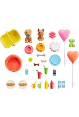 BARBIE MTL GNC61 BARBIE  PUPPY PICNIC PARTY PLAYSET