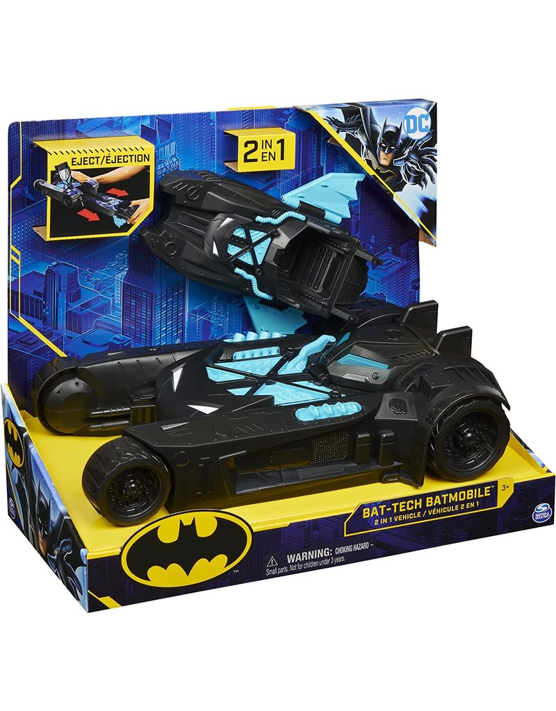 DC COMICS SPNM6055295 BATMAN BAT-TECH BATMOBILE 2 IN 1 VEHICLE