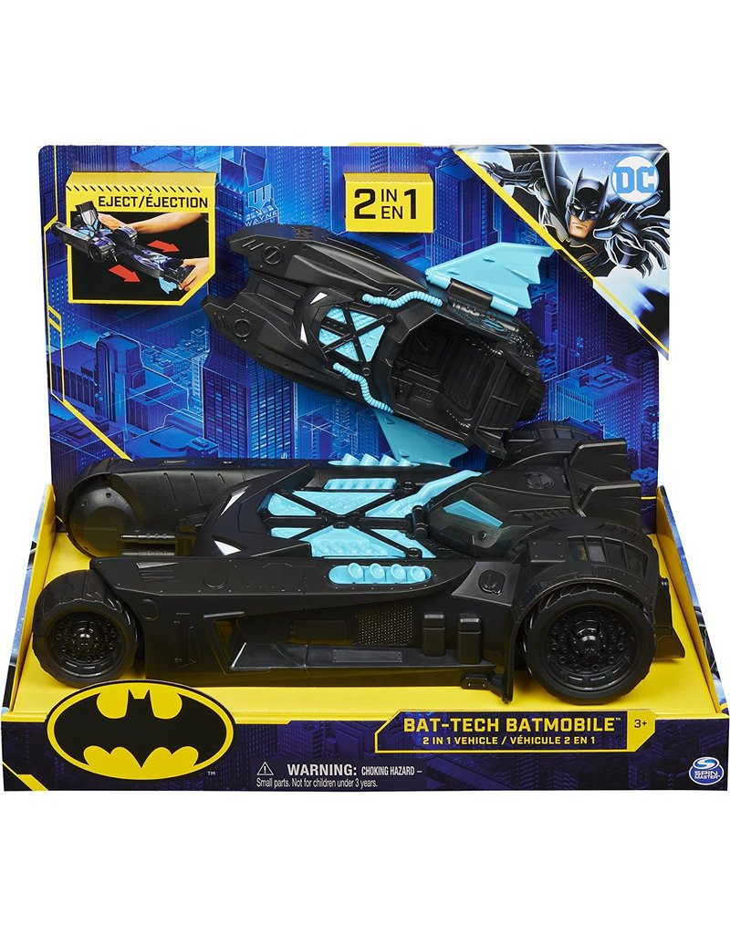 DC COMICS SPNM6055295 BATMAN BAT-TECH BATMOBILE 2 IN 1 VEHICLE