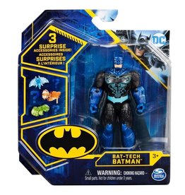 DC COMICS SPNM6055408/20130067 BAT-TECH BATMAN 4" FIGURE