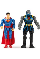 DC COMICS SPNM6055634/20122147 4" ACTION FIGURE 2PACK: SUPERMAN VS DARKSEID
