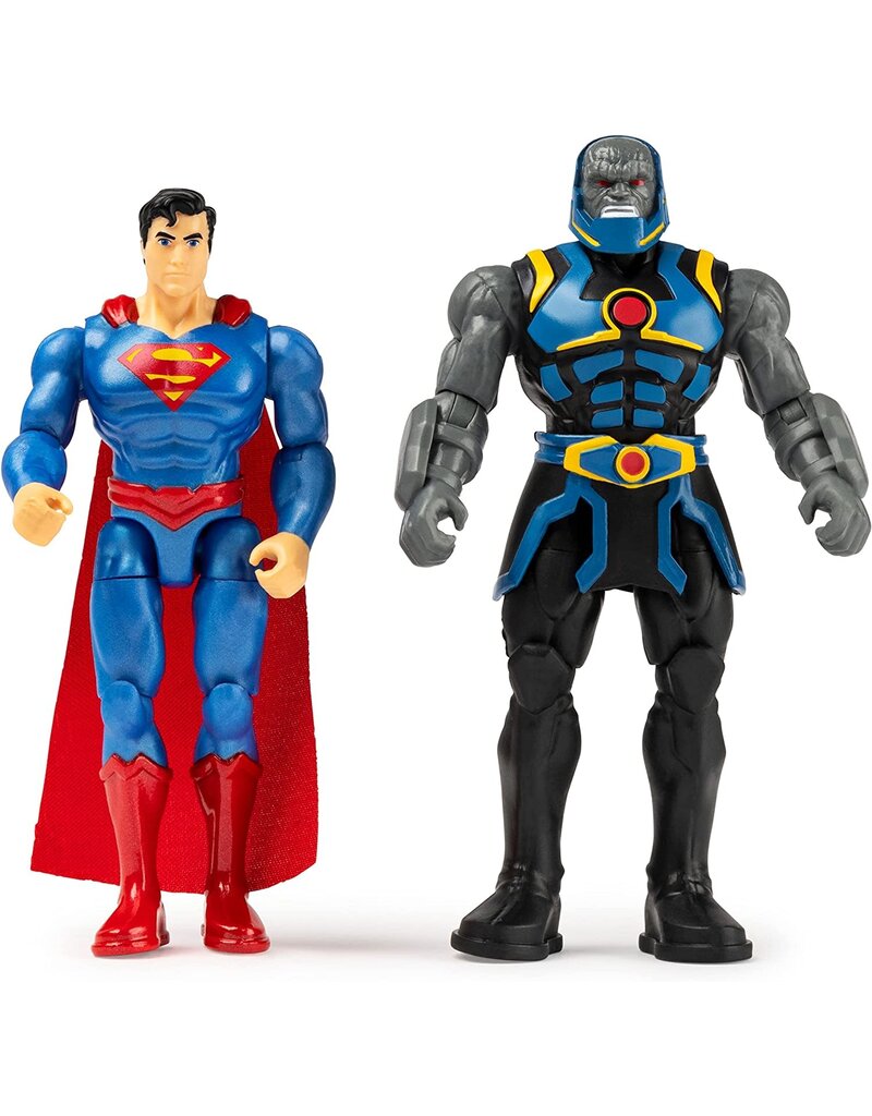 DC COMICS SPNM6055634/20122147 4" ACTION FIGURE 2PACK: SUPERMAN VS DARKSEID