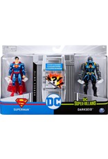 DC COMICS SPNM6055634/20122147 4" ACTION FIGURE 2PACK: SUPERMAN VS DARKSEID