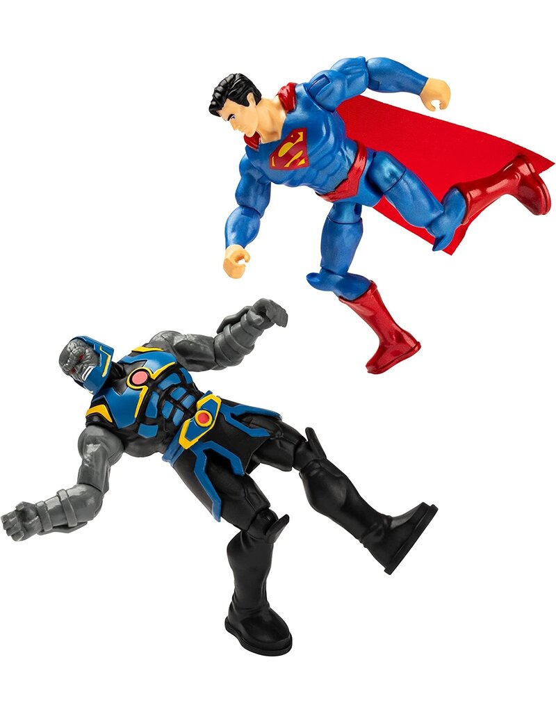 DC COMICS SPNM6055634/20122147 4" ACTION FIGURE 2PACK: SUPERMAN VS DARKSEID