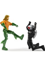 DC COMICS SPNM6055634/20125508 4" ACTION FIGURE 2PACK: AQUAMAN VS BLACK MANTA