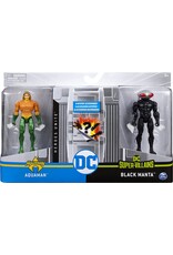 DC COMICS SPNM6055634/20125508 4" ACTION FIGURE 2PACK: AQUAMAN VS BLACK MANTA