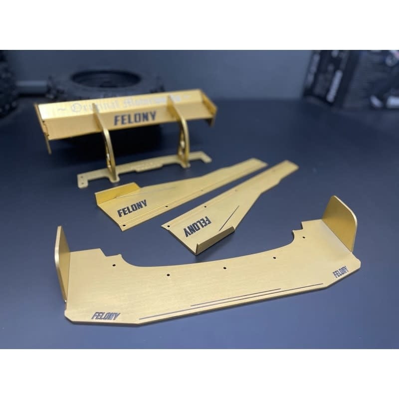 STP1184GD FELONY BODY KIT DTM GOLD (3PCS)
