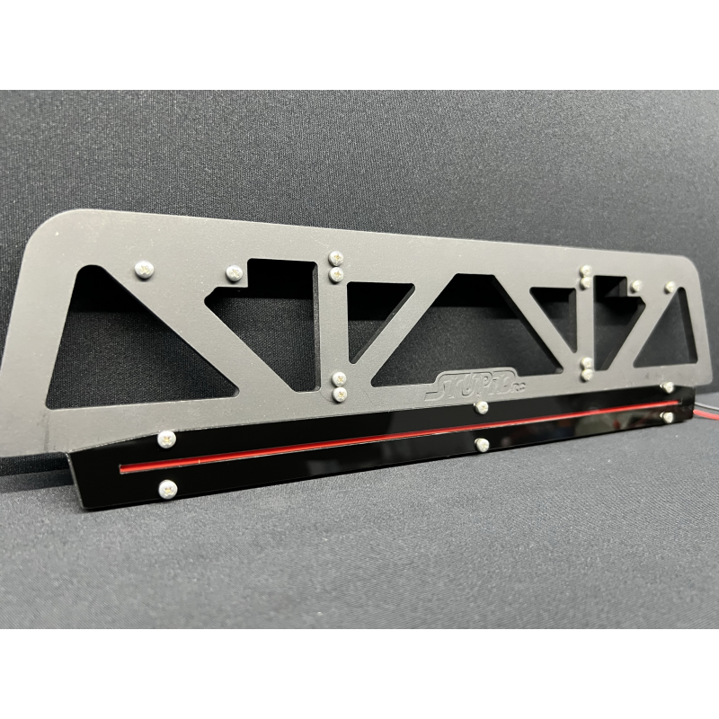 STP1212BK REAR BUMPER FOR 5T W/ LED BLACK