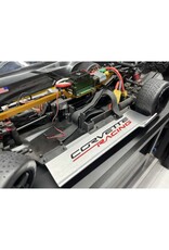 STUPID RC STP1186 BODY KIT FOR CORVETTE C8 ALUMINUM SILVER