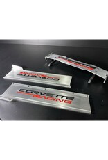 STUPID RC STP1186 BODY KIT FOR CORVETTE C8 ALUMINUM SILVER