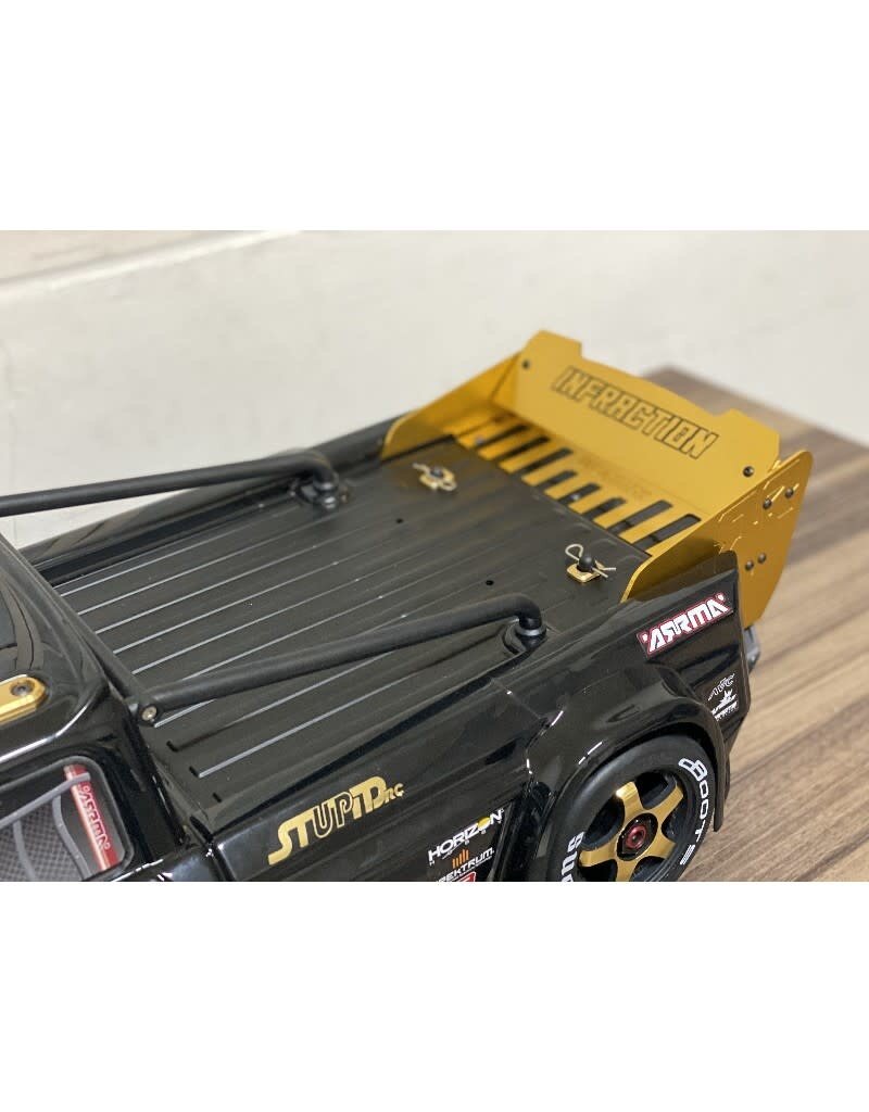STUPID RC STP1145GD INFRACTION REAR WING ADJUSTABLE GOLD