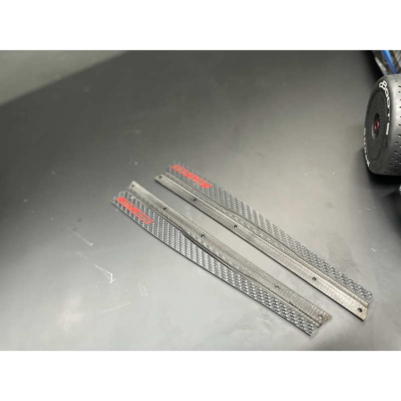 STP1163CF ARRMA LIMITLESS SIDE SKIRTS CARBON FIBER