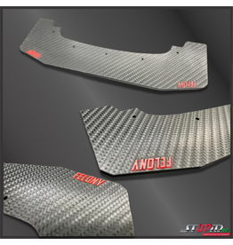 STUPID RC STP1130CF FELONY FRONT SPLITTER CARBON FIBER