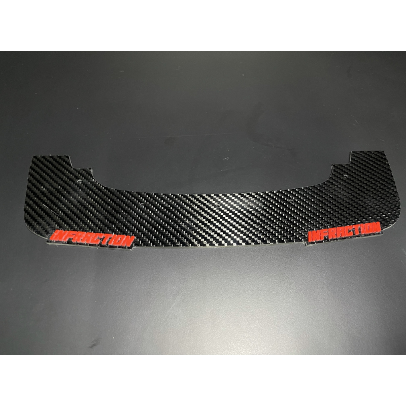 STP1129CF INFRACTION 1/7 FRONT SPLITTER CARBON FIBER