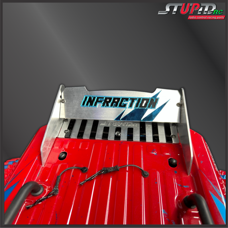 STP1196BLU INFRACTION 3S ADJUSTABLE REAR WING BLUE