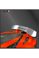 STUPID RC STP1142 ACTIVE REAR WING FOR MCLAREN BODY 1/7 SILVER