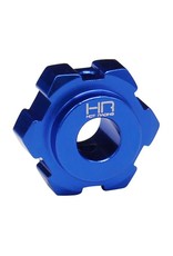 HOT RACING HRAMXX10X06 ALUMINUM 17MM SPLINED HUBS TRAXXAS MAXX