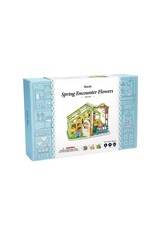 ROBOTIME ROEDG154 DIY HOUSE; SPRING ENCOUNTER FLOWERS