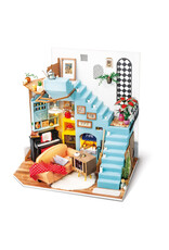 ROBOTIME ROEDG141 DIY HOUSE; JOY'S PENINSULA LIVING ROOM
