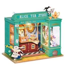 ROBOTIME ROEDG156 DIY MINIATURE HOUSE: ALICE'S TEA STORE