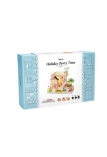 ROBOTIME ROEDG153 DIY MINIATURE HOUSE: HOLIDAY PARTY TIME
